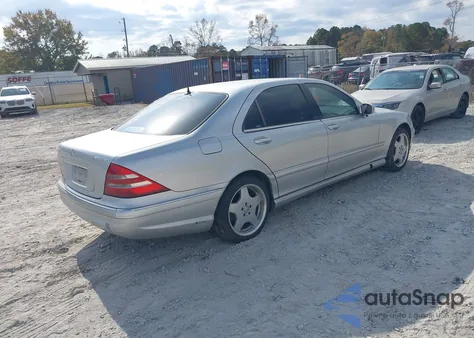 2000 Mercedes-Benz S 500 z USA, uszkodzony, nr VIN WDBNG75J2YA096648